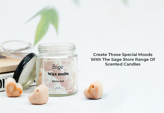 Create Those Special Moods With The Sage Store Range Of Scented Candles