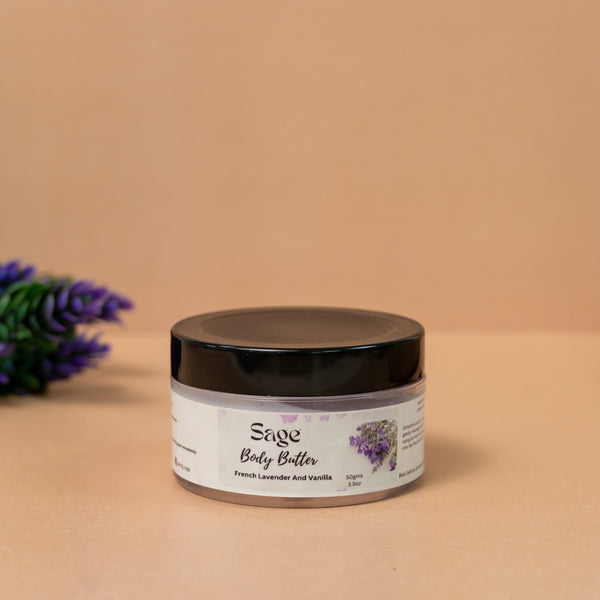 Sage’s Exclusive French Lavender and Vanilla Body Butter