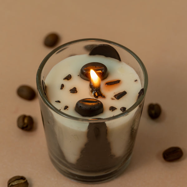 Sage’s Morning Espresso Scented Mini Soy Wax Candle for Soothing Fragrance and Exciting Aroma